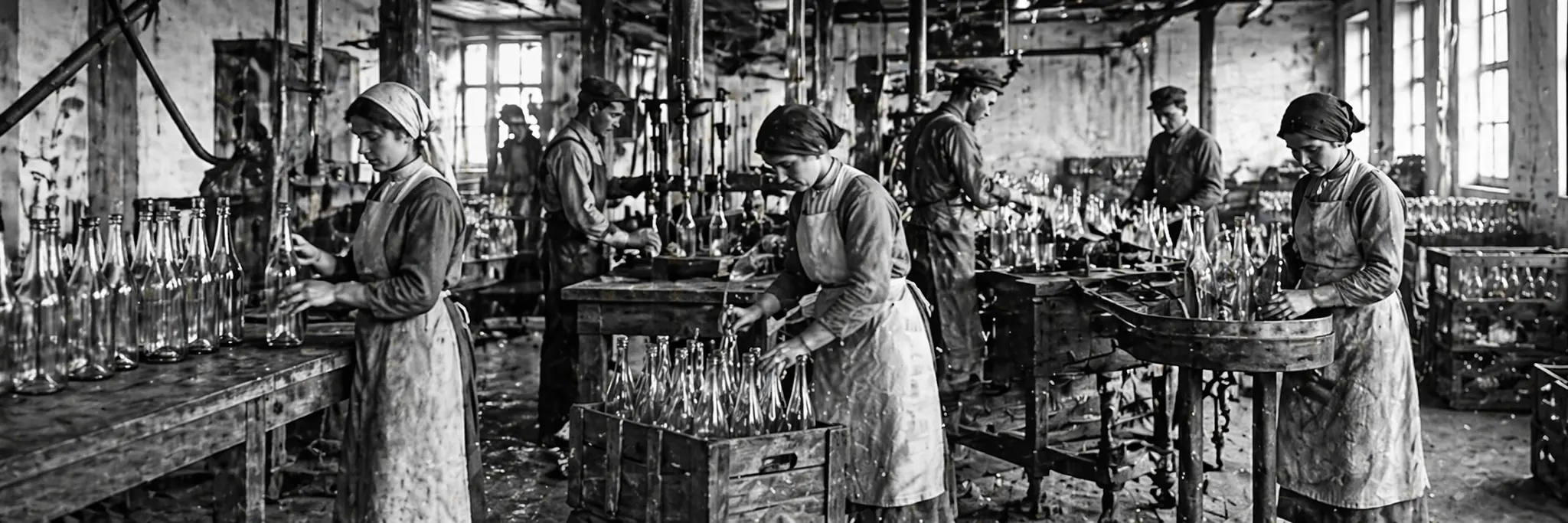 Historic mineral water bottling factory