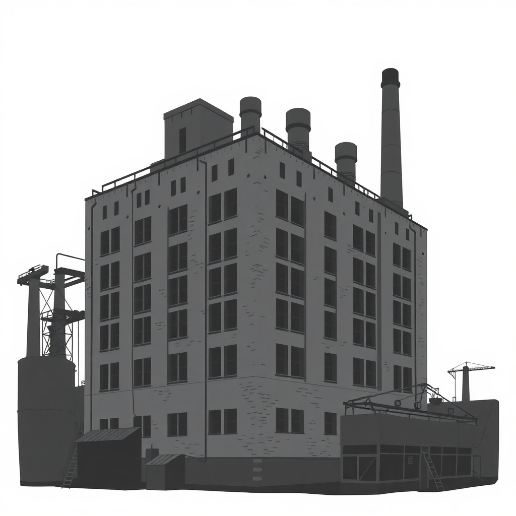 factory illustration